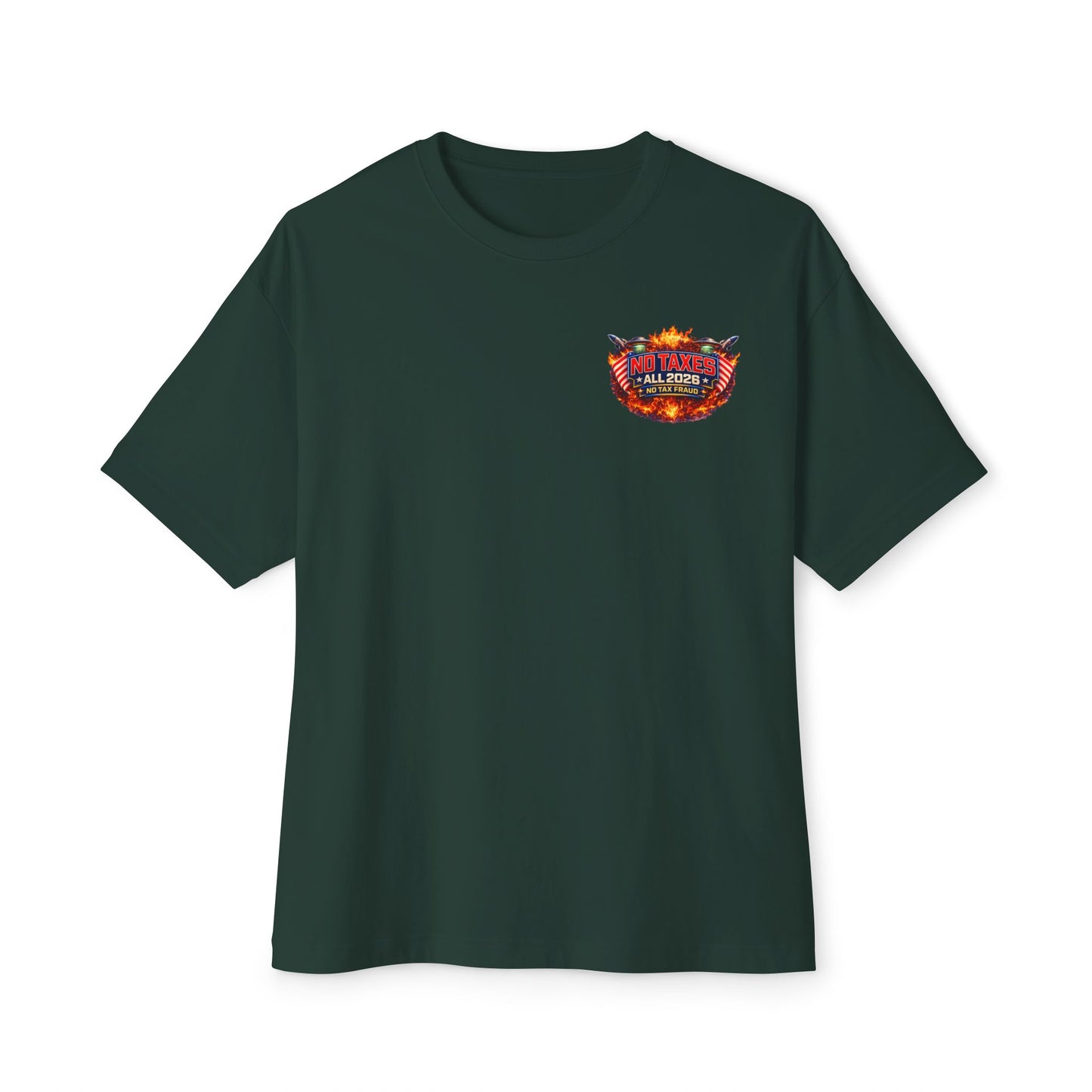 No Taxes Exempt All 2026 Tee — Patriotic Political Graphic T-Shirt